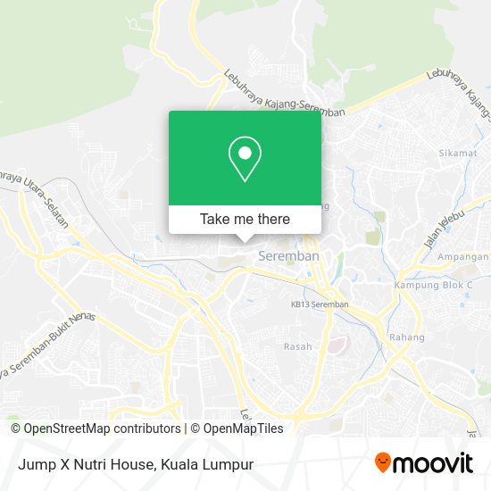 Jump X Nutri House map