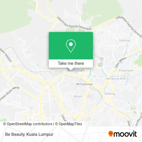 Be Beauty map