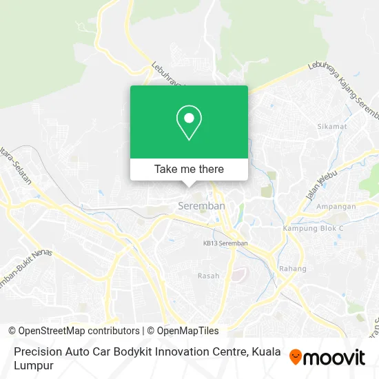 Precision Auto Car Bodykit Innovation Centre map