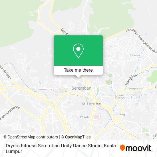 Drydrs Fitness Seremban Unity Dance Studio map