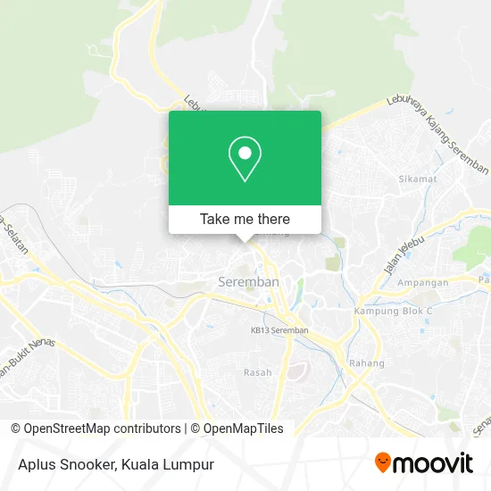 Aplus Snooker map