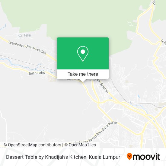 Dessert Table by Khadijah's Kitchen map