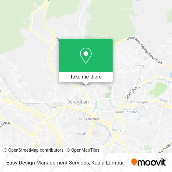 Easy Design Management Services map
