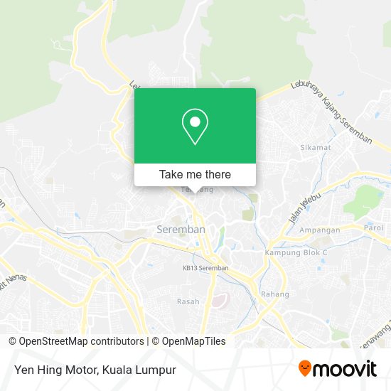Peta Yen Hing Motor
