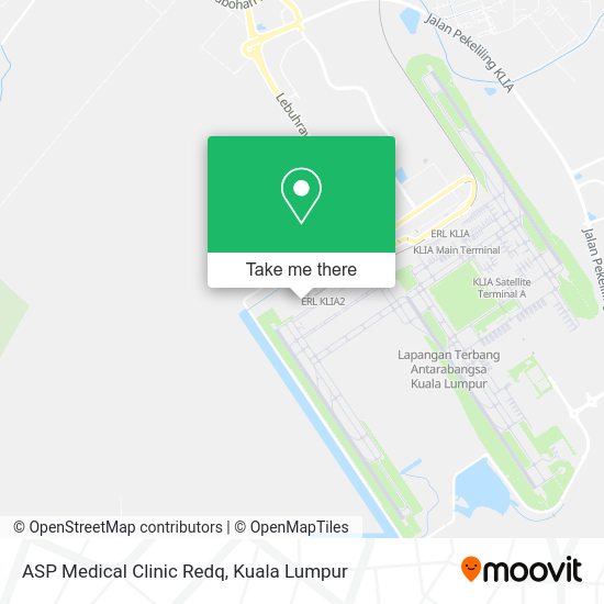 ASP Medical Clinic Redq map