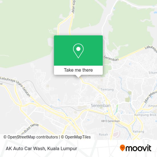 AK Auto Car Wash map