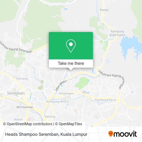 Peta Heads Shampoo Seremban