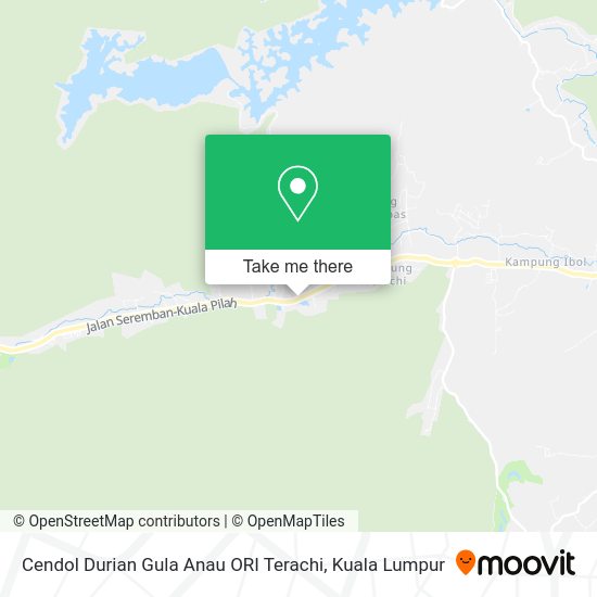 Peta Cendol Durian Gula Anau ORI Terachi