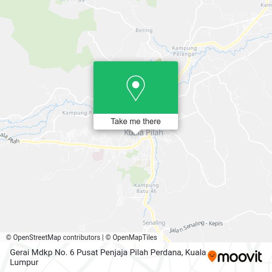 Gerai Mdkp No. 6 Pusat Penjaja Pilah Perdana map