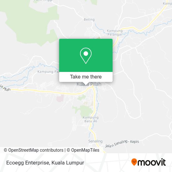 Ecoegg Enterprise map