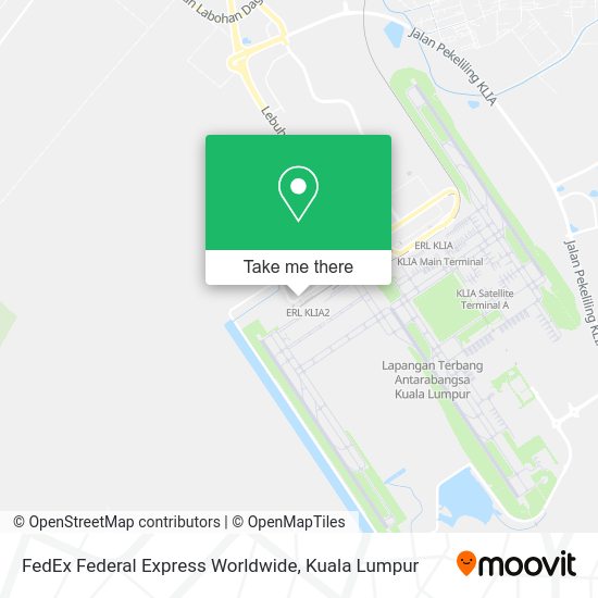 FedEx Federal Express Worldwide map