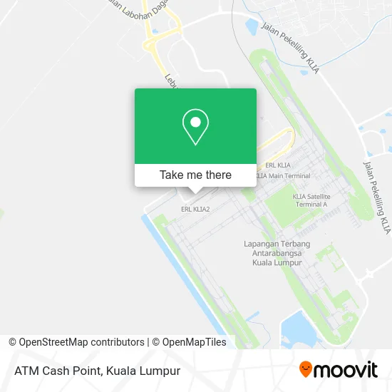 ATM Cash Point map