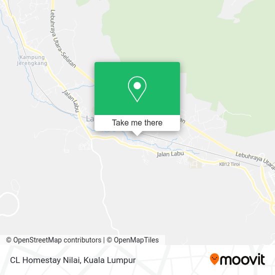 CL Homestay Nilai map