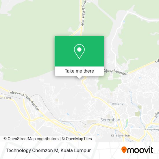 Technology Chemzon M map