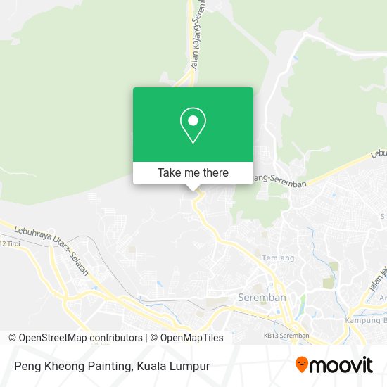 Peng Kheong Painting map