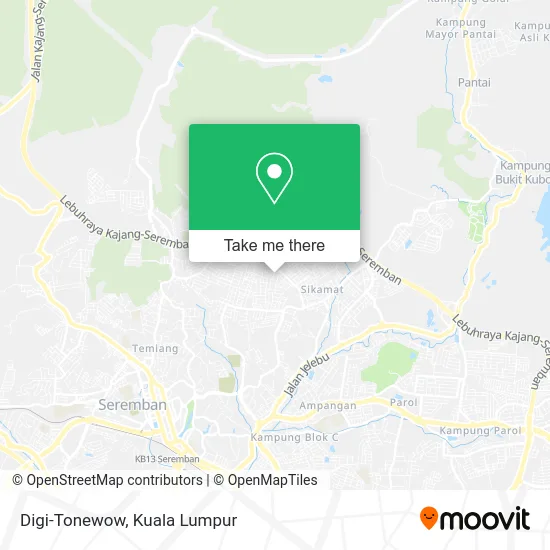Digi-Tonewow map