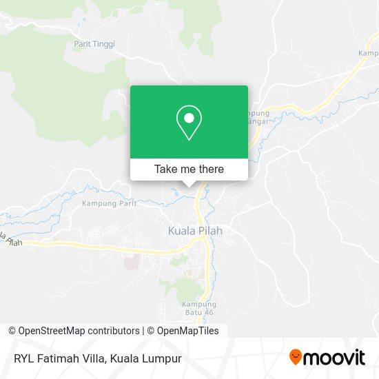 RYL Fatimah Villa map