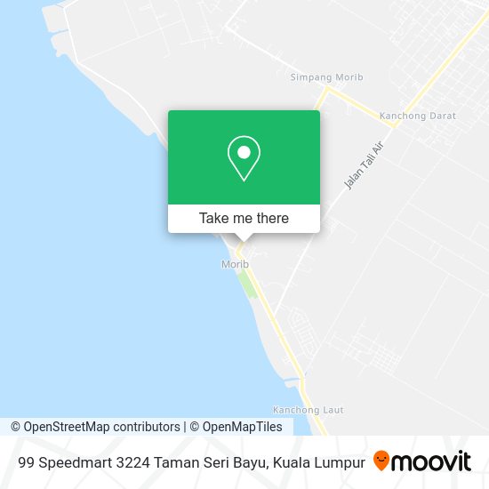 99 Speedmart 3224 Taman Seri Bayu map
