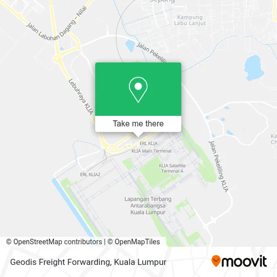 Geodis Freight Forwarding map