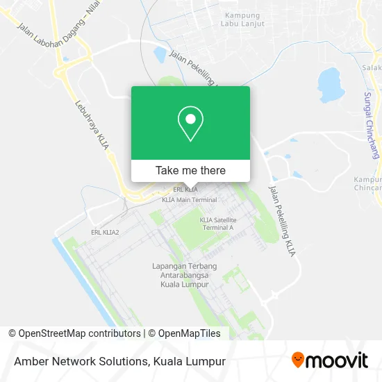 Amber Network Solutions map
