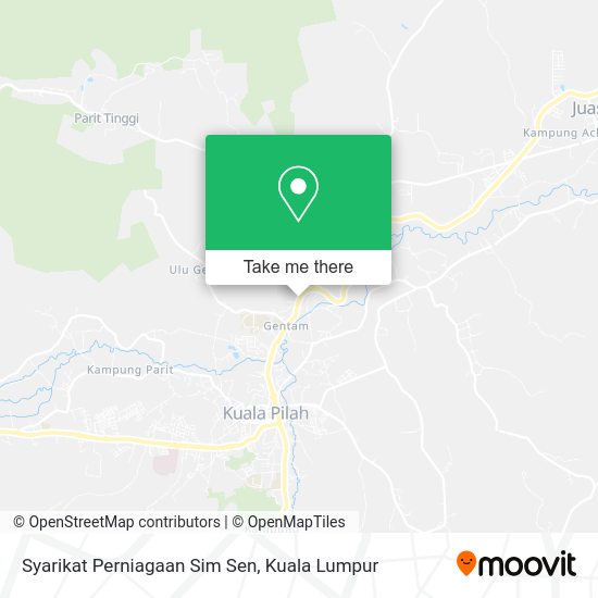 Syarikat Perniagaan Sim Sen map