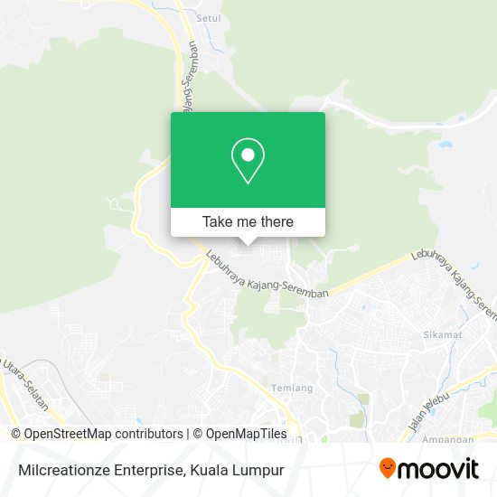 Milcreationze Enterprise map