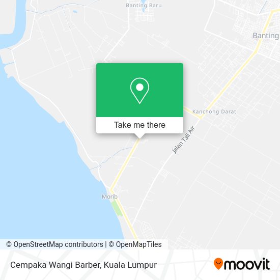 Peta Cempaka Wangi Barber
