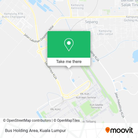 Peta Bus Holding Area