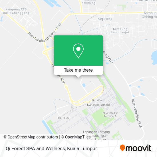 Qi Forest SPA and Wellness map