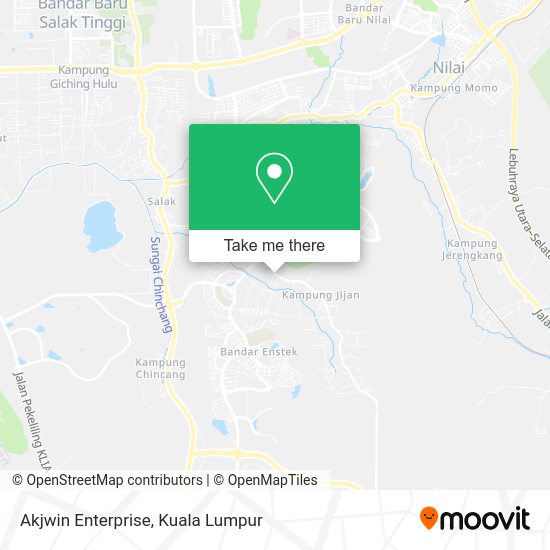 Akjwin Enterprise map