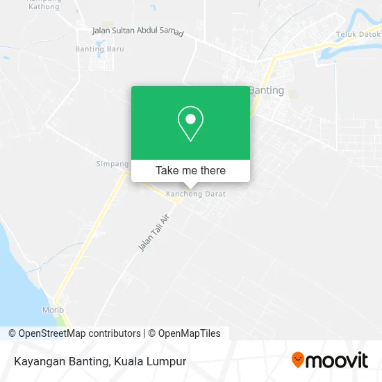 Kayangan Banting map