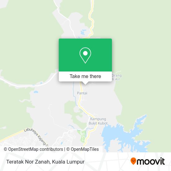 Teratak Nor Zanah map