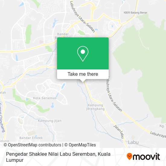 Pengedar Shaklee Nilai Labu Seremban map