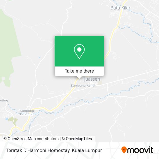 Peta Teratak D'Harmoni Homestay