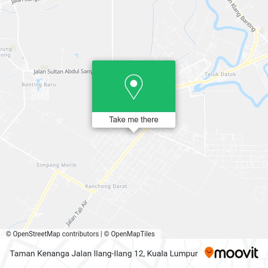 Taman Kenanga Jalan Ilang-Ilang 12 map