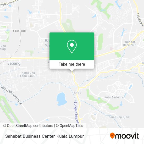 Sahabat Business Center map