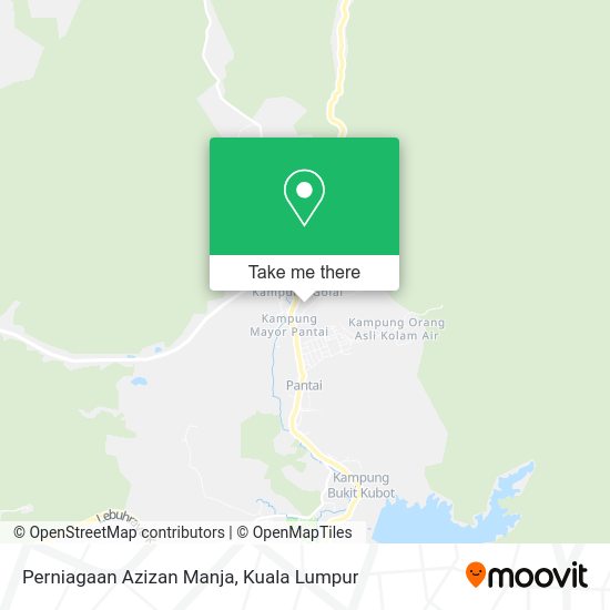 Perniagaan Azizan Manja map