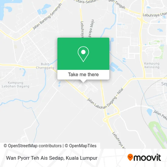 Wan Pyorr Teh Ais Sedap map