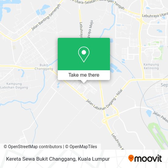 Kereta Sewa Bukit Changgang map