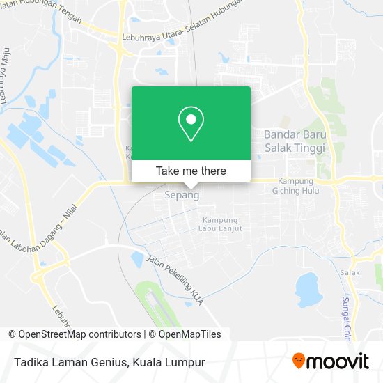 Peta Tadika Laman Genius