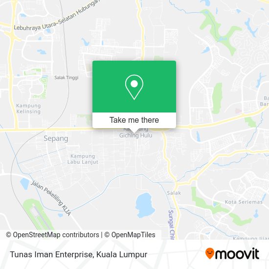 Tunas Iman Enterprise map