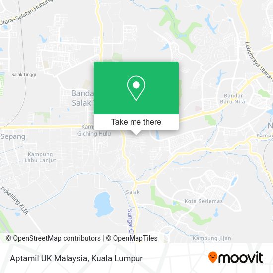 Aptamil UK Malaysia map