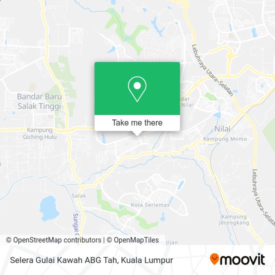 Peta Selera Gulai Kawah ABG Tah