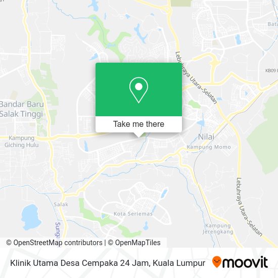 Peta Klinik Utama Desa Cempaka 24 Jam