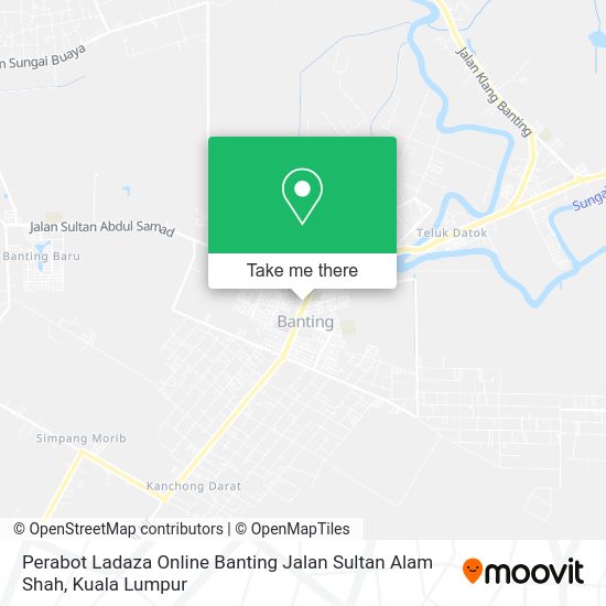 Peta Perabot Ladaza Online Banting Jalan Sultan Alam Shah