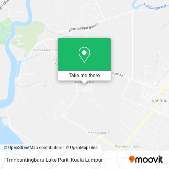 Peta Tmnbantingbaru Lake Park