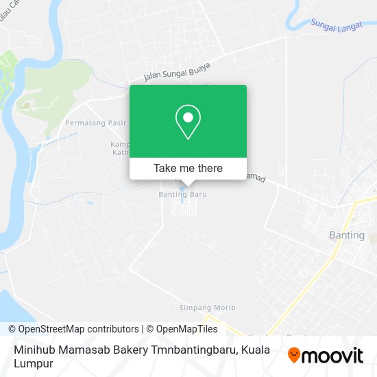 Minihub Mamasab Bakery Tmnbantingbaru map