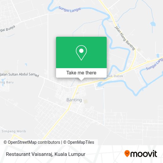 Restaurant Vaisanraj map
