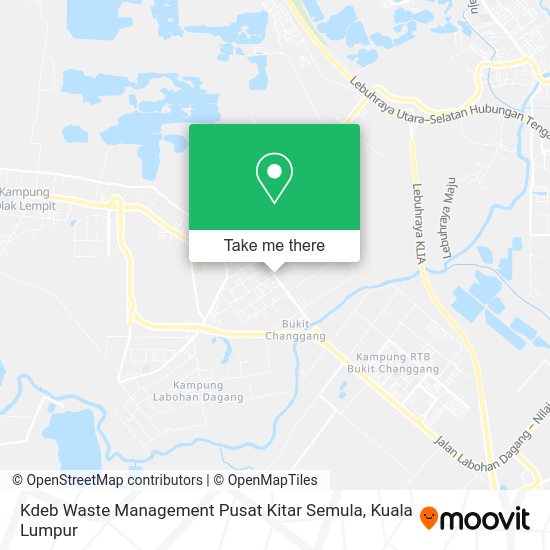 Kdeb Waste Management Pusat Kitar Semula map