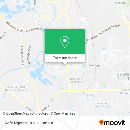 Kafe Ngeteh map